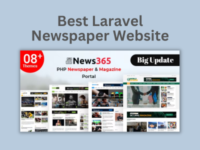 News365 – PHP Newspaper Script Magazine Blog with Video Newspaper